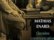 Dernière communication Société proustienne Barcelone, Mathias Enard