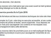 suppression blogs Monde