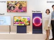 Samsung dévoile nouveau téléviseur Sero.