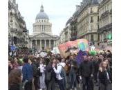 Marche internationale étudiante climat