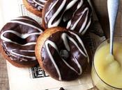 Donuts vegan, glaçage chocolat