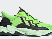 Adidas Ozweego opte pour coloris Neon Green