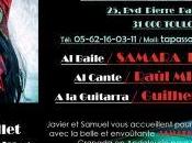 Concert Flamenco avec Samara Fernandez Juillet 2019 restaurant Sombra