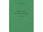 (Note lecture), Philippe Vigny, L'Apocryphe Sainte-Scolasse, Isabelle Sancy