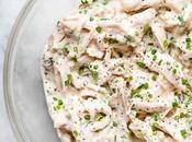 Recette salade émincés poulet