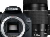 Canon 2000D objectifs lieu