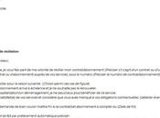 lettre engagement retour