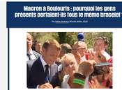 Macron erre dans villages Potemkine #Boulouris