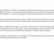 lettre motivation recommandation