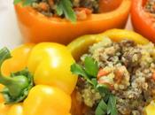Poivrons farcis viande hachée thermomix