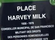 Plaque place Harvey Milk Paris dans bureau Mairie