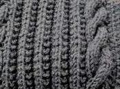 Tricoter écharpe large torsades