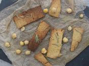 Houmous crackers romarin