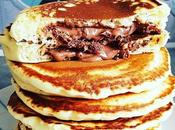 Pancakes coeur coulant Nutella