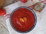 Soupe tomate gingembre