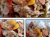 Poulet basquaise chorizo cookeo