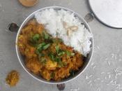 Dahl lentilles corail courge coing, infusé coco-cardamome