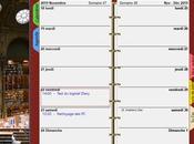 Diary Portable agenda organisateur d'activités
