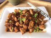 Dinde poivre Sichuan oignons
