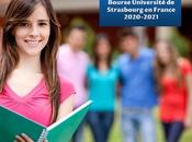 Bourse Université Strasbourg France 2020-2021