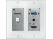 extendeur HDBaseT plaque murale chez Gefen