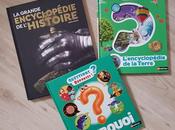 Feuilletage d'albums Nouveautés Documentaires Jeunesse Editions Nathan Tous pourquoi grande encyclopédie l'Histoire L'encyclopédie Terre