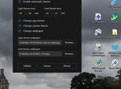 sélecteur thème automatique mode sombre pour Windows