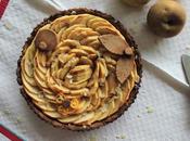 Tarte pommes (presque classique) parfum d'amande