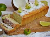 Cake moelleux noix coco citron vert