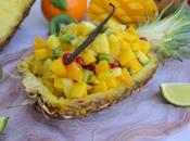 Salade fruits sirop vanillé