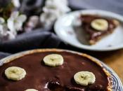 Tarte facile banane-chocolat