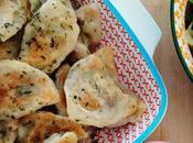 Gyoza petits pois, champignons, carotte vermicelles