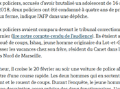 encore #violencespolicieres n’existent pas… mais condamnées ferme (Poke @alliancepolice)