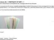 Critique d’Art