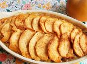 Gratin rhubarbe pommes sans sucre (Vegan)