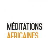 Méditations africaines, Felwine Sarr (éd. Mémoire d'encrier)