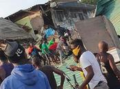 Cameroun immeuble s’affaisse Douala