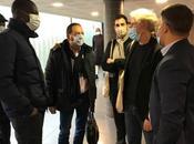 Avec Eric Pliez résidence sociale Mûriers Paris2