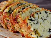 Pain épinards yaourt fromage