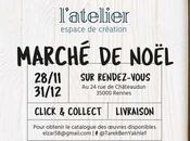 Marché Noël l’Atelier. Espace création