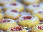 Biscuits confiture fraise