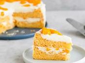 Gâteau crème mangue