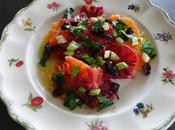 Salade sicilienne d'oranges sanguines