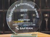 SUPPORT désignée «Best Supplier 2020» Safran Aircraft Engines.