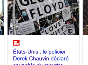 meurtrier George Floyd jugé coupable incarcéré. Oui, #BLM…