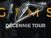 GIMS Nouvelles dates tournée Décennie Tour 2022