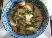 Curry poulet légumes verts