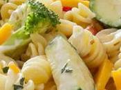 Salade pâtes froides légumes