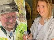 écolière verra portrait voisin exposé Royal Academy