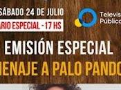 Televisión Pública rendent hommage Palo Pandolfo l’affiche]